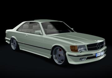 Мод Mercedes-Benz 560Sec AMG 6.0 версия 1 для Assetto Corsa