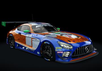 Мод Mercedes-Benz AMG GT3 EVO 2020 версия 1 для Assetto Corsa