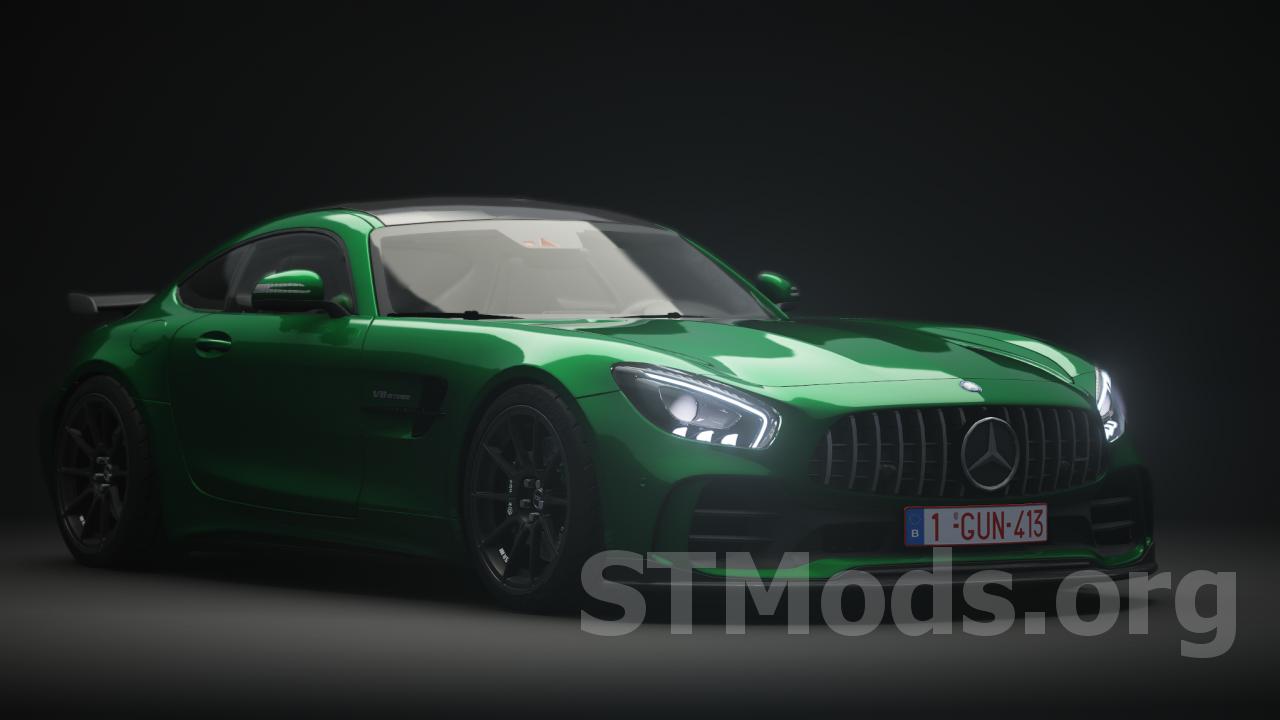 Скачать мод Mercedes-Benz AMG GTR Tuned версия 1 для Assetto Corsa