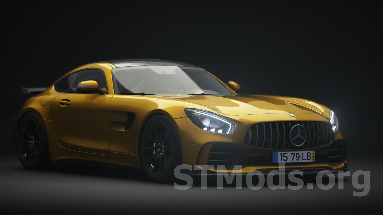 Скачать мод Mercedes-Benz AMG GTR Tuned версия 1 для Assetto Corsa