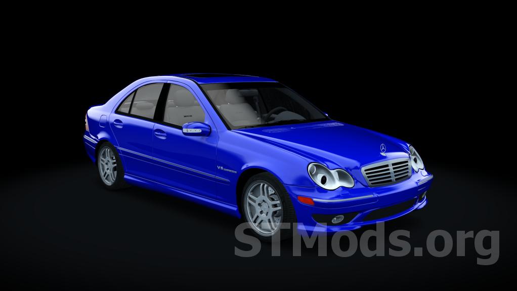 2003 c32 amg bleu