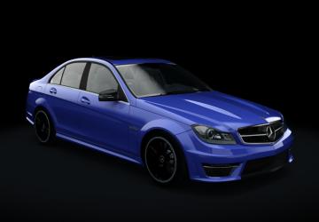 Мод Mercedes-Benz C63 AMG (W204) версия 1.0 для Assetto Corsa