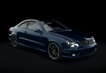 Мод Mercedes-Benz CLK55 AMG версия 1 для Assetto Corsa