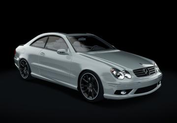 Мод Mercedes-Benz CLK55 AMG версия 1 для Assetto Corsa