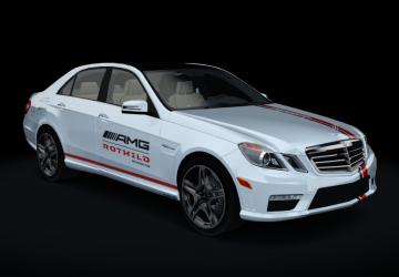 Мод Mercedes-Benz E63 AMG 2010 версия 1 для Assetto Corsa