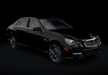 Мод Mercedes-Benz E63 AMG 2010 версия 1 для Assetto Corsa