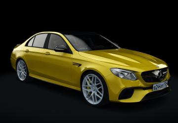 Мод Mercedes-Benz E63S AMG версия 0.1 для Assetto Corsa