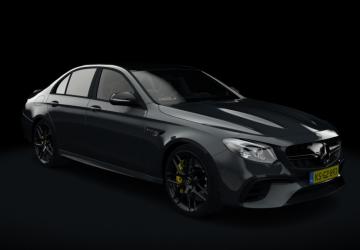 Мод Mercedes-Benz E63S AMG версия 0.1 для Assetto Corsa