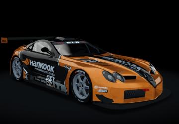 Мод Mercedes-Benz McLaren SLR 722 версия 1 для Assetto Corsa