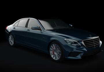 Мод Mercedes-Benz S63 AMG 2014 версия 1 для Assetto Corsa