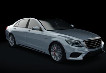 Мод Mercedes-Benz S63 AMG 2014 версия 1 для Assetto Corsa