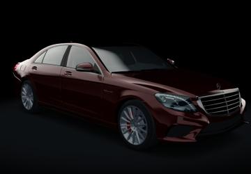 Мод Mercedes-Benz S63 AMG 2014 версия 1 для Assetto Corsa