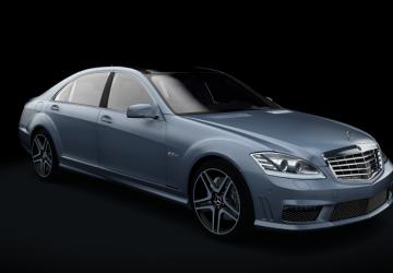 Мод Mercedes-Benz S63 AMG (W221) версия 2.1 для Assetto Corsa