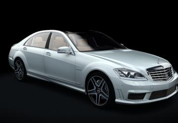 Мод Mercedes-Benz S63 AMG (W221) версия 2.1 для Assetto Corsa