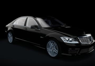 Мод Mercedes-Benz S63 AMG (W221) версия 2.1 для Assetto Corsa