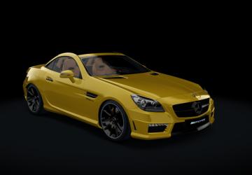 Мод Mercedes-Benz SLK55 AMG версия 1 для Assetto Corsa