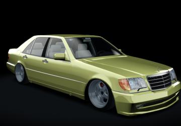 Мод Mercedes-Benz W140 S70 версия 1.0 для Assetto Corsa