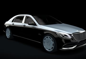 Мод Mercedes-Benz W222 S650 Maybach версия 1.1 для Assetto Corsa