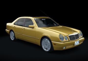 Мод Mercedes W210 Sedan версия 1.1 для Assetto Corsa