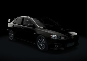 Мод Mitsubishi Lancer Evo X GSR FQ-360 версия 1 для Assetto Corsa