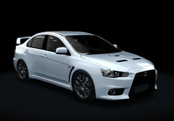 Мод Mitsubishi Lancer Evo X GSR FQ-360 версия 1 для Assetto Corsa