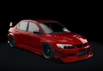 Мод Mitsubishi Lancer Evolution IX Teleport версия 1.1 для Assetto Corsa