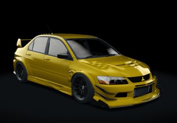 Мод Mitsubishi Lancer Evolution IX Teleport версия 1.1 для Assetto Corsa