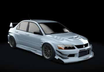 Мод Mitsubishi Lancer Evolution IX Teleport версия 1.1 для Assetto Corsa