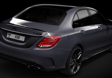 Мод MLGZ | Mercedes-Benz C63s AMG (W205) версия 1.5 для Assetto Corsa