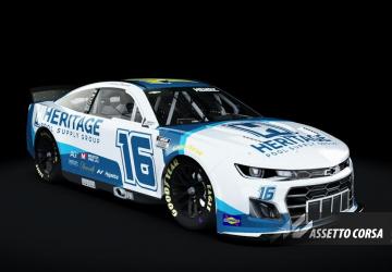 Мод NASCAR Cup Series 2023 - Chevy Camaro версия 1.9 для Assetto Corsa
