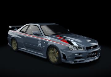 Мод Nismo Skyline GT-R R-Tune (R34) версия 1 для Assetto Corsa