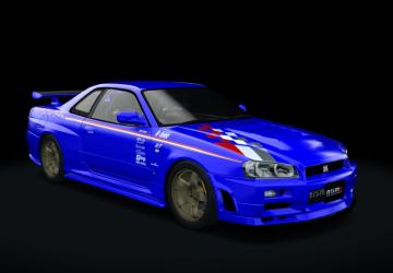 Мод Nismo Skyline GT-R R-Tune (R34) версия 1 для Assetto Corsa