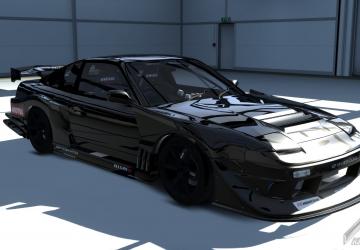 Мод Nissan 180SX RPS13 GP Sports S1 версия 1 для Assetto Corsa