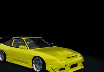 Мод Nissan 180SX RPS13 Origin Lab версия 1 для Assetto Corsa