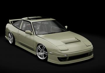 Мод Nissan 180SX RPS13 Sexystyle версия 1 для Assetto Corsa