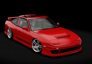 Мод Nissan 180SX RPS13 Sexystyle версия 1 для Assetto Corsa
