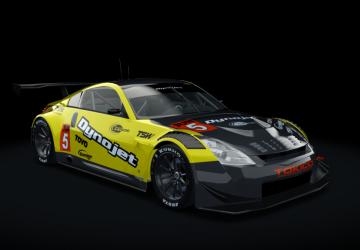 Мод Nissan 350Z GT1 версия 1 для Assetto Corsa