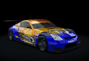 Мод Nissan 350Z GT1 версия 1 для Assetto Corsa