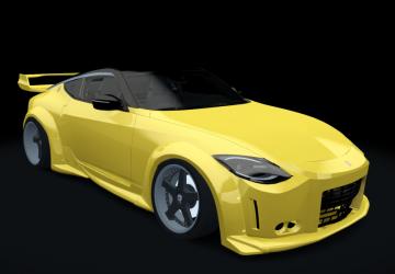 Мод Nissan 400z Z35 Veilside Knm N Line для Assetto Corsa