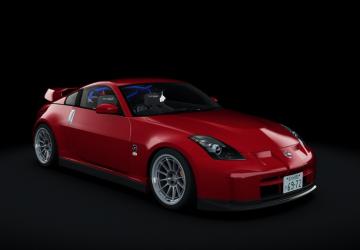 Мод Nissan Fairlady Z VERSION S (Z33) OPERA NEW v1.3.1 для Assetto Corsa