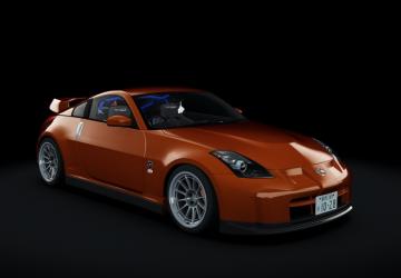 Мод Nissan Fairlady Z VERSION S (Z33) OPERA NEW v1.3.1 для Assetto Corsa