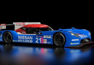 Мод Nissan GT-R LMP1 2015 версия 2.1 для Assetto Corsa