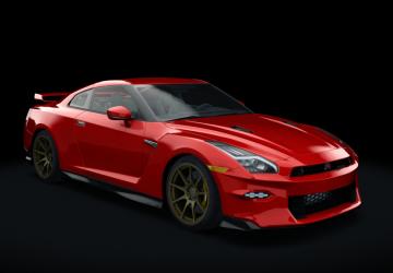 Мод Nissan GT-R R35 2024 версия - для Assetto Corsa