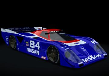 Мод Nissan GTP ZX-Turbo версия 1 для Assetto Corsa