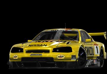 Мод Nissan PENNZOIL Nismo GT-R &rsquo;99 версия 02.12.2023 для Assetto Corsa
