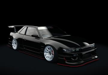 Мод Nissan S13 Silvia Origin Lab версия 1.1 для Assetto Corsa