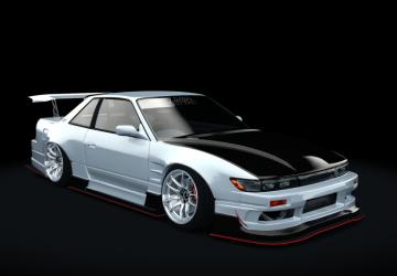 Мод Nissan S13 Silvia Origin Lab версия 1.1 для Assetto Corsa