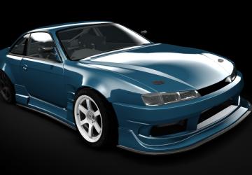 Мод Nissan Silvia S14 Originlabo V1 версия 1.0 для Assetto Corsa