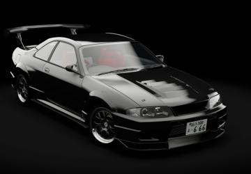 Мод Nissan Skyline GTR R33 (S3 - Wangan) версия 1.5 для Assetto Corsa