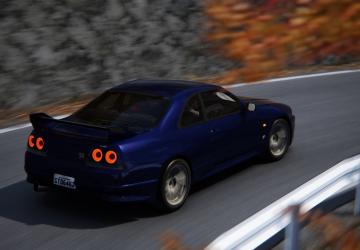 Мод Nissan Skyline GTR R33 V-Spec версия 1.0 для Assetto Corsa